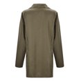 thumbnail image 4 of Vedolay Women's Tops Women's Casual Long Sleeve Open Front Lapel Collar Blazer Jacket,Khaki 3XL, 4 of 5