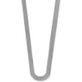 thumbnail image 2 of Sterling Silver Rhodium-plated Multi-strand Necklace - 18"- Made In Italy Chain, 2 of 8
