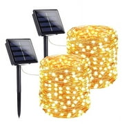 32m/22m/11m/7m Solar LED Light Outdoor Festoon Lamp Garden Fairy Light String Waterproof Christmas Garland Yard Decoration Light