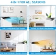 thumbnail image 6 of 14000BTU Inverter Portable Air Conditioners Cools Rooms up to 750 sq. ft, 6 of 7