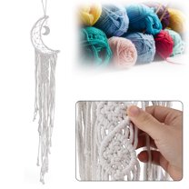 Dream Catcher Wall Decor Moon Dream Catcher Macrame Woven Wall Hanging Home Decor Dorm Room Decor