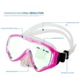 thumbnail image 4 of Kids Swimming Diving Mask Goggles  with Nose Cover Beach Gift for Summer Pink, 4 of 8