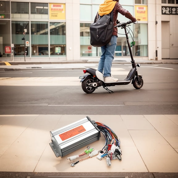 24V36V48V52V60V500W600800W Dual Mode Brushless Motor Electric Vehicle Controller