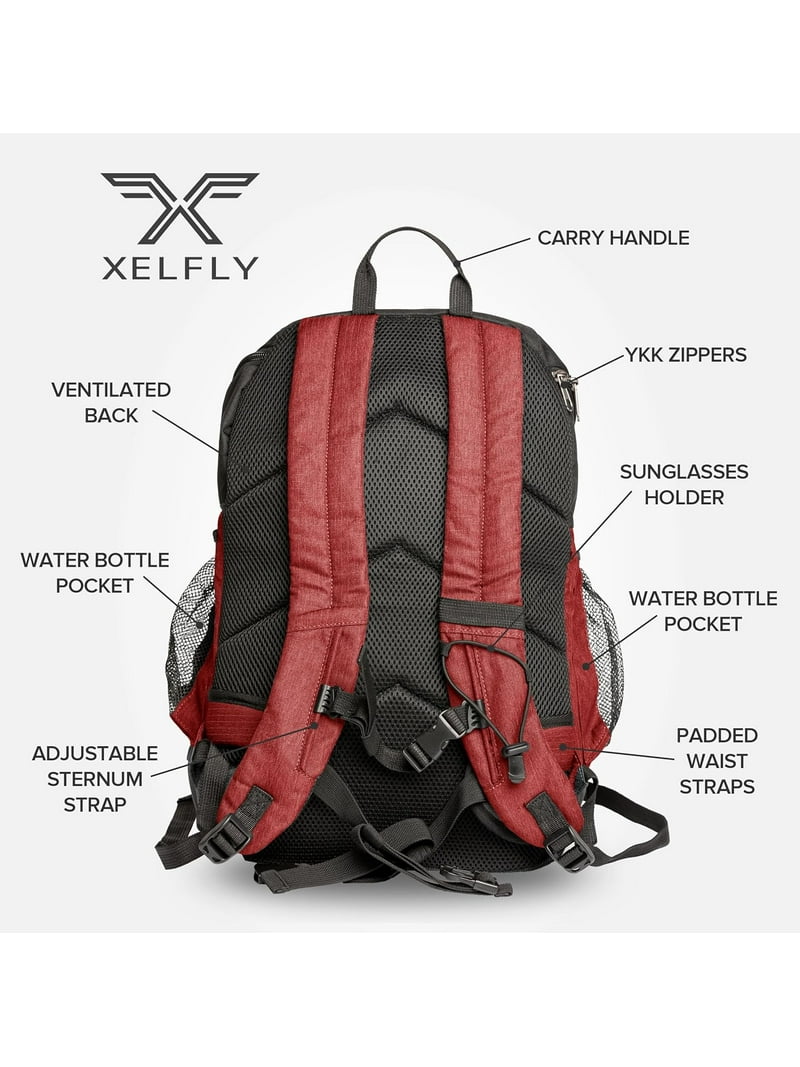 XELFLY Basketball Backpack with Ball Compartment – Sports