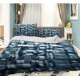 thumbnail image 1 of 3D Abstract Geometry Square Quilt Cover Set Bedding Set Duvet Cover Pillowcases, 1 of 3