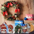 thumbnail image 6 of 6-Piece Christmas Kraft Paper Treats Boxes Xmas Goodies Candy Gift Bags Boxes for Christmas Party Suppies 6 Colors-, 6 of 9