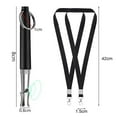 thumbnail image 6 of 2 Set Dog Training Whistle with Lanyards Ultrasonic Dog Whistle to Stop Barking for Dogs Recall Training Adjustable Silent Dog Whistle Safe Anti-lost Training Control Tool, 6 of 8