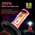 thumbnail image 2 of Luces LED MNWHUC para Honda CRV CR-V 2007-2014 6000 K, 4 unidades, 2 of 8