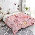thumbnail image 5 of Pig Blanket Lightweight Soft Flannel Fleece Throw Blankets for Couch Bed Sofa Practical Gifts X-Small (40"X30"), 5 of 6