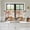 Flaxen, variant on Thanksgiving 2 Panel Kitchen Curtains for Small Windows, Vintage Fall Squirrel Pumpkin Maple Branches Bathroom Tier Curtain, Short Window Treatment for Bedroom/Living Room 55"x24"