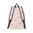 thumbnail image 2 of Bixox Queen For Rabbit Printing Canvas Backpack Lightweight Casual Travel Backpack School Backpack Fits 15.6 Inch Notebook, 2 of 5