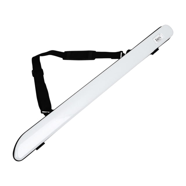 Yinanstore Étui de Transport pour Nœud Boîte à Nœud Résistant aux Rayures Portable avec Bandoulière Réglable Violon Viola Cello Étui pour Spectacle en Direct Blanc