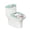 Mint Cat I Love Mom Pattern, variant on HELLHERO Mother's DayToilet Lid Seat Cover with Fits All Toilet Shapes 2 Pcs Set Toilet Lid Cover and Toilet Tank Lid Cover 17"x21" for Universal
