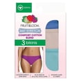 thumbnail image 2 of Bikini Fruit of the Loom para dama, Colección 360⁰ Stretch Comfort Cotton, Multicolor Talla 6, 3 Piezas, 2 of 4