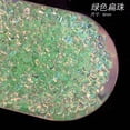 thumbnail image 1 of suxuMhao Perles en Vrac, Perles en Résine 100 g, Vert, Rond Plat, Rondelle, Bocal à Poisson, Perles de Remplissage pour Slime et Vase, Perles Croustillantes Plates 6 mm pour Fabrication de Slime, Perles Transparentes pour Bocal à Poisson, Bricolage, 1 of 5