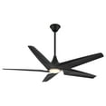 thumbnail image 3 of Minkaaire Switch 60 Led Five Switch 60" 5 Blade Convertible Led Ceiling Fan - Coal, 3 of 4