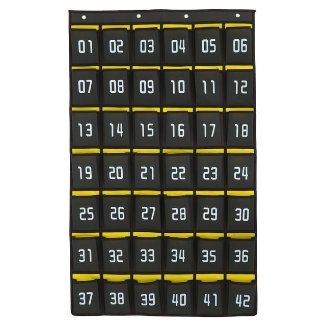 SHISUYAN Phone Wall Hanging Storage Pouch Sundry Storage Bag Numbered Pocket Bag