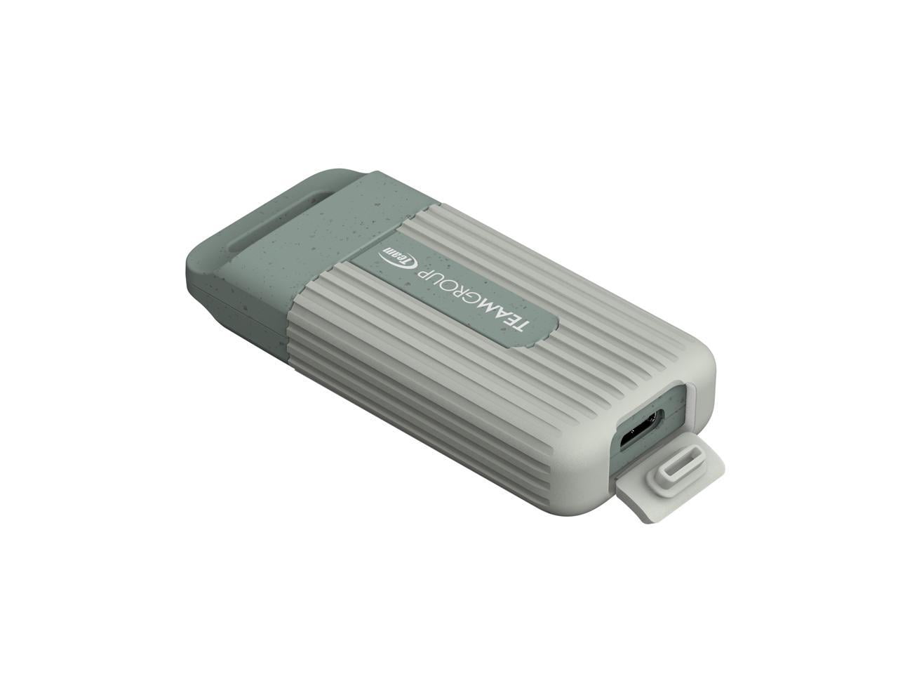 Team Group PD20 ECO 2TB USB type-C mini external SSD, speed Up to 1,000 MB/s (TPSEG4002T0C102)