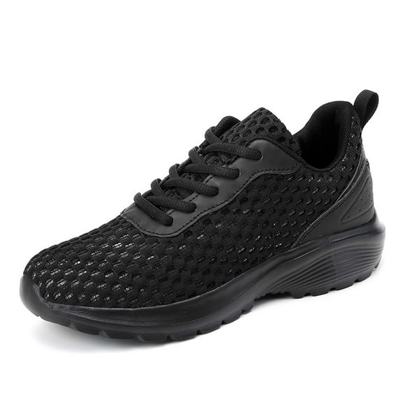 Women's Breathable Mesh Sneakers Fashion Lace Up Comfortable Lightweight Walking Shoes For Ladies Casual Athletic Footwear