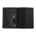 thumbnail image 2 of Unique Bargains 1 Pc Passport Holder Letter Pattern Passport Sleeve Black, 2 of 4