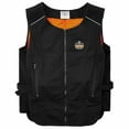 thumbnail image 2 of Ergodyne Chill-Its® 6260 Lightweight Phase Change Cooling Vest with Packs, Black, S/M, 2 of 7