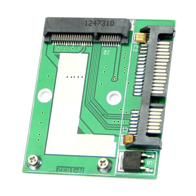 sund fornuft nyse låg Mini PCI-E mSATA SSD to 7mm 2.5" SATA 22pin Hard Sisk Drive PCBA -  Walmart.com