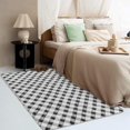 thumbnail image 3 of Plaid Rugs for Living Room Bedroom - Gingham Rug 5x7 - Modern Carpet for Home Decor - Washable Non Slip Patterned Indoor Large Area Rug - Soft & Low Pile (ZJ&520), 3 of 7