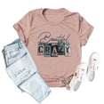 thumbnail image 5 of XCHQRTI Country Music T Shirts Beautiful Crazy Tshirts for Women Short Sleeve Concert Tops, 5 of 7