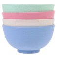 thumbnail image 1 of MasteelfCA 4 Pcs Bols à Riz en Fibre de Bambou Bol Simple pour la Maison Plat Soupe Bol de Rangement pour Riz pour Femmes Hommes, 1 of 7