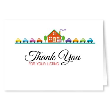 Realtor Thank You Note Card- 10 Count Boxed Set Note Card