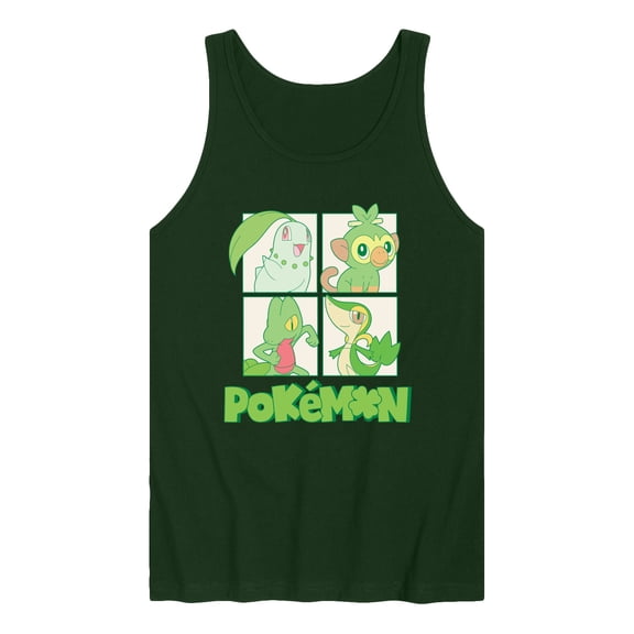 Pokémon - Green Pokemon Graphic Tank Top