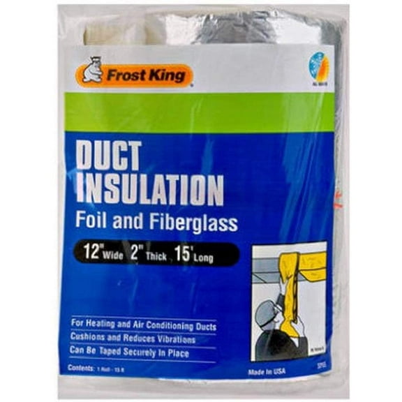 Thermwell Pipe Insulation SP55 - 4 Layer Pipe Insulate - Pack of 4, 12" x 15' — Residential Use, Standard Application