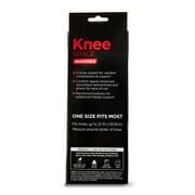 (3 pack) Equate Adjustable Knee Support with Compression for Pain Relief, One Size Fits Most