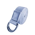 thumbnail image 1 of Yoga Strap Athletic Stretch Band with Adjustable Metal D-Ring Buckle Loop, 1 of 5