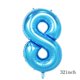 thumbnail image 1 of Juego de globos de papel de aluminio para niños, decoración de pancarta de feliz cumpleaños, globos de látex para todos los juegos de fiesta, Toppers de pastel de héroe, 1 Juego, 1 of 4