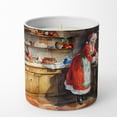 thumbnail image 3 of Cookies with Santa Claus Mrs. Claus Decorative Soy Candle, 3 of 4