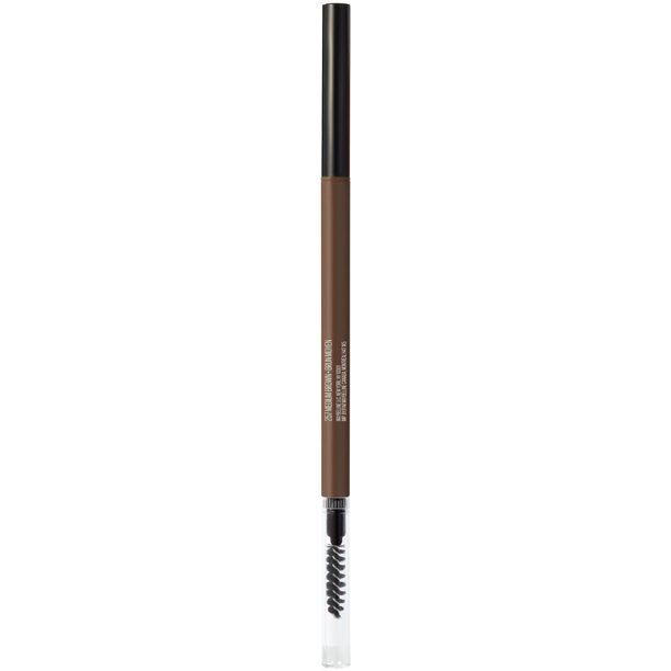 Maybelline Brow Ultra Slim Defining Eyebrow Pencil, Medium Brown, 0.003
