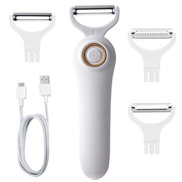 Electric Potato Peeler, Handheld Electric Vegetable & Fruit Peeler 3 in