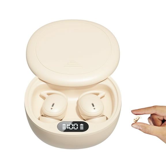 CHENRUIDA Sleep Ear Buds, Bluetooth Ultra-Mini Sleep Earbuds For Side Sleepers, Stereo 3D Bass Noise Cancelling Wireless headphones,Sleepers With Sleep Mode