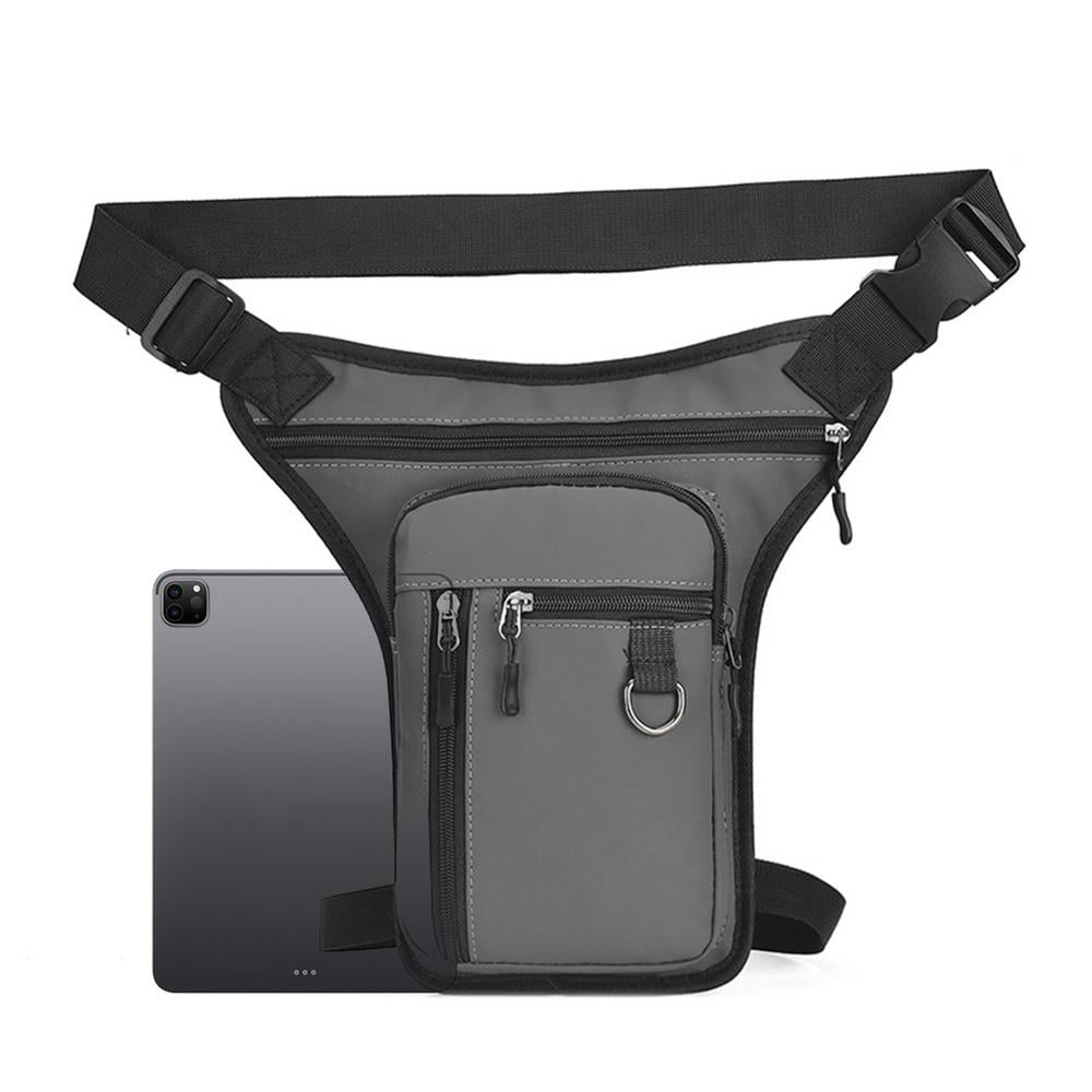 Leking Motorcycle Shoulder Bag Waist Pack Carrying Pouch with Multi