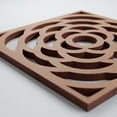 thumbnail image 4 of Ekena Millwork 7 3/8"W x 7 3/8"H x 3/8"T Extra Small Edinburg Decorative Fretwork Wood Wall Panels, Wood (Paint Grade), 4 of 10