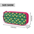 thumbnail image 4 of Vsdgher Tropical Fruit Print Large Capacity Pencil Case Pouch with Zipper, Portable Aesthetic Big Capacity Pencil Cases Pen Office Travel Stationery Bag, 4 of 8