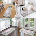 thumbnail image 6 of Yayeee Runner Rug for Bedroom 2'x6' Machine Washable Hallway Non Slip Mat, Purple Deer, 6 of 8