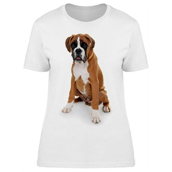 Dog, Breed Boxer T-Shirt Women -Image by Shutterstock, Female Small