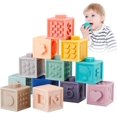 thumbnail image 1 of Bloques para bebés Bloques de construcción blandos para bebés de 6 a 12 meses Niños pequeños de 3 años kaili Sencillez, 1 of 4