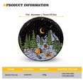 thumbnail image 5 of Yuyamidu Camp Tire Covers Easy to Install Spare Wheel Tire Cover Waterproof Wheel Cover Protector Universal Fit for Trailer, RV, SUV, Truck, 5 of 5
