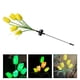 thumbnail image 4 of GOOHOCHY Lámpara solar de césped Lámpara de tulipán de tulipán de jardín Luz de paisaje Adorno de luz al aire libre, 4 of 7