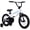Pure White, variant on Vollsch BMX Style Kids Bike for 6-14 Years Old Boys Girls Teens 20 Inch Bicycle with Kickstand Rear V Brake Coaster Brake, White