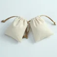 thumbnail image 4 of Cotton Burlap Jewelry Packaging Pouches Organizer Wedding Christmas Party Candy Bag Present Mariage Jute Drawstring Gift Bag Jute Flat No Logo 10x12cm, 4 of 6