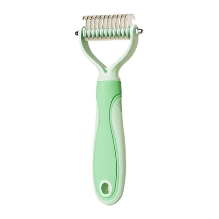 Pro Double Grooming Brush Deshedding Hair Remover Shedding Long Haired Brushes For Dogs Cats Pet Supplies